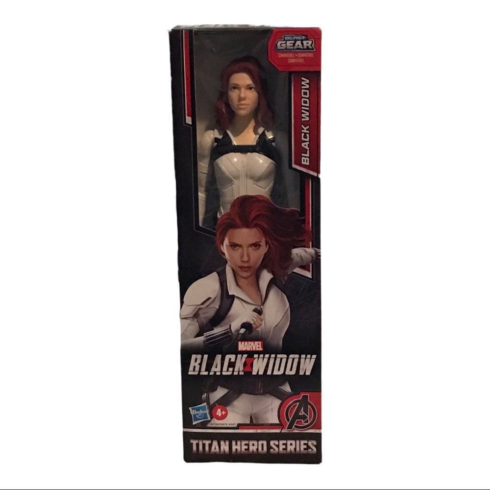 Marvel Black Widow Doll Titian Hero Series Hasbro 4+ Action Figure 10” Doll